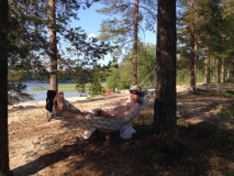 Hängmatta vid Södervik